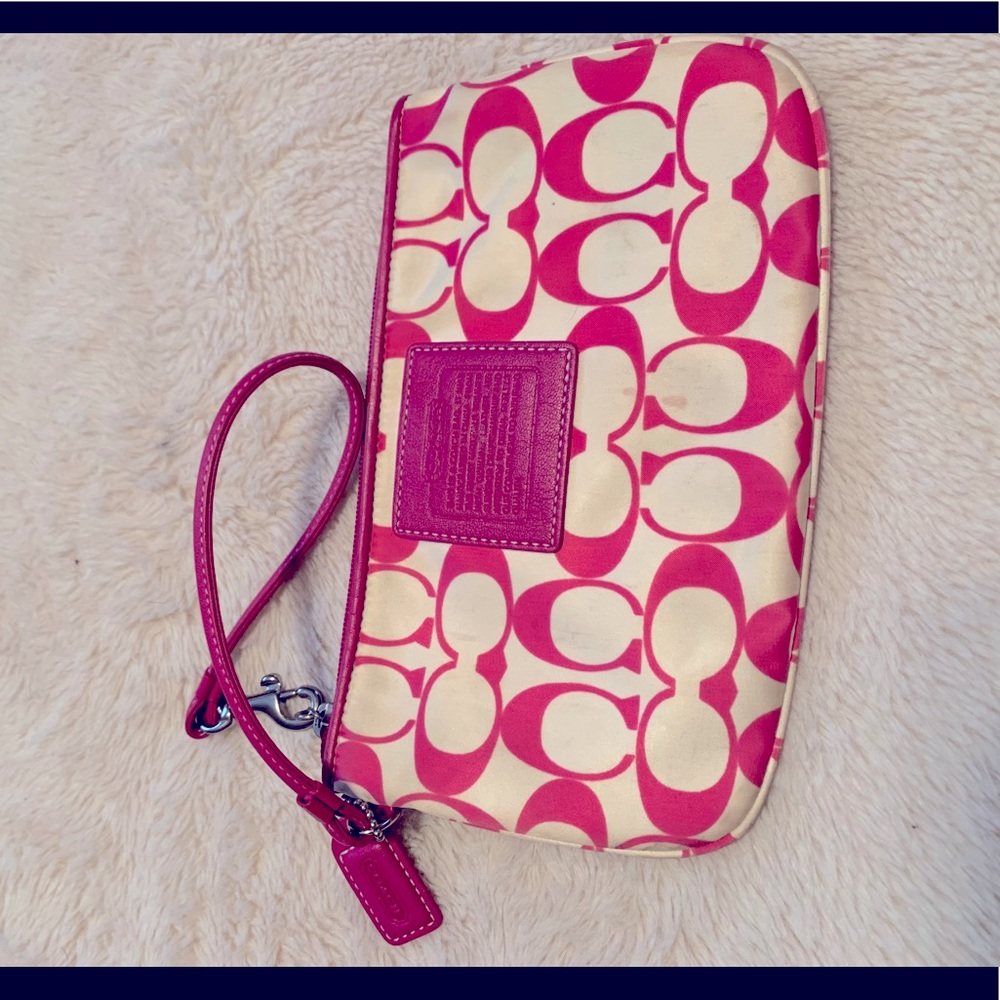 Coach wristlet